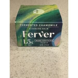 Ferver Fermented Chamomile Cleansing Face Balm 1.5X NEW 1.7 fl oz